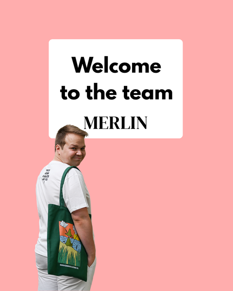 Hallo Merlin!    Unser Neuer im Team