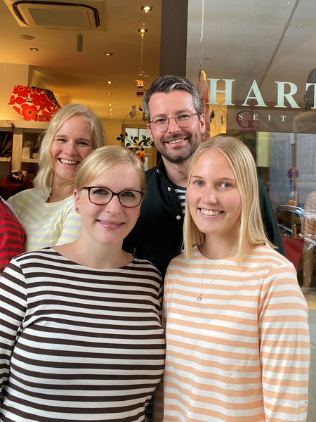 Team HARTOG ganz in Marimekko