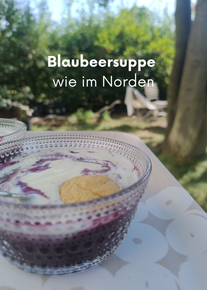 Blaubeersuppe wie im Norden