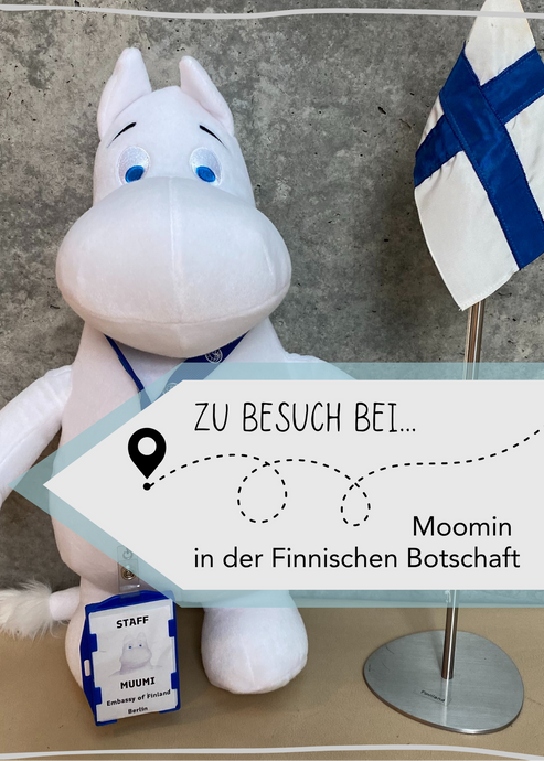 Zu Besuch bei: Moomin in der Finnischen Botschaft