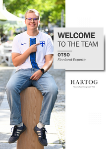 Willkommen im Team HARTOG Berlin, Otso! Unser Finnland-Experte spricht finnisch, liebt Fußball und ist politisch interessiert. 
