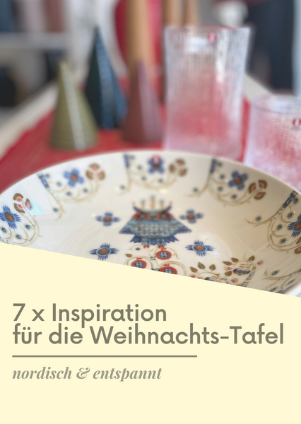 So wird es an Heilig Abend nordisch und entspannt: 7 Tipps für die Weihnachts-Tafel. 
