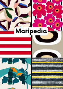 Maripedia, die Bibliothek der Muster von Marimekko. 