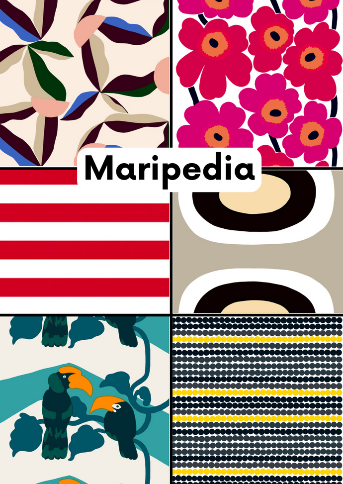 Maripedia, die Bibliothek von Marimekkos Mustern