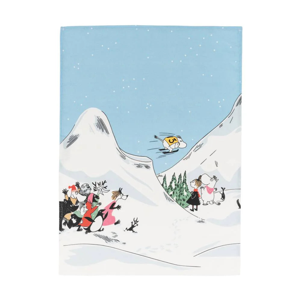 Geschirrtuch MOOMIN SKI JUMPING