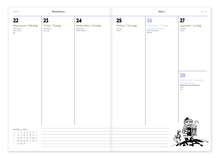 Wochen-Kalender MOOMIN 2027