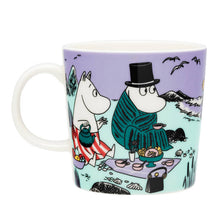 Sommer-Becher Tasse MOOMIN 2025 BEACH DAY Flieder Türkis Midsommar