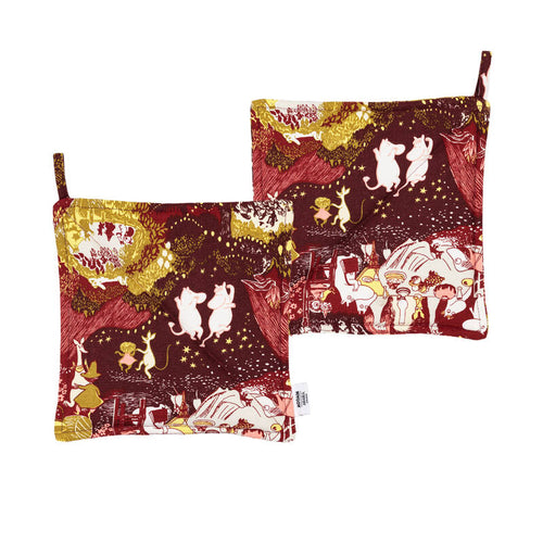 Topflappen 2er Set FESTIVE MOMENTS Weihnachten 2025