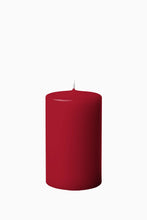 Kerze PILLAR rot
