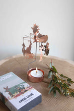 Kerzenkarussell MOOMIN FAMILIE kupfer