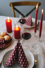 Kerze PILLAR burgunder