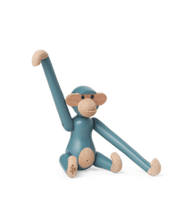 Holz AFFE mini blau