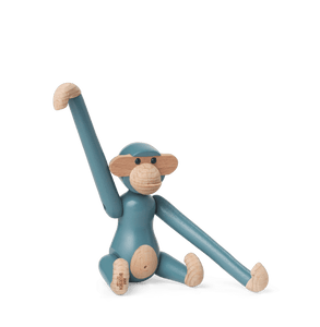 Holz AFFE mini blau