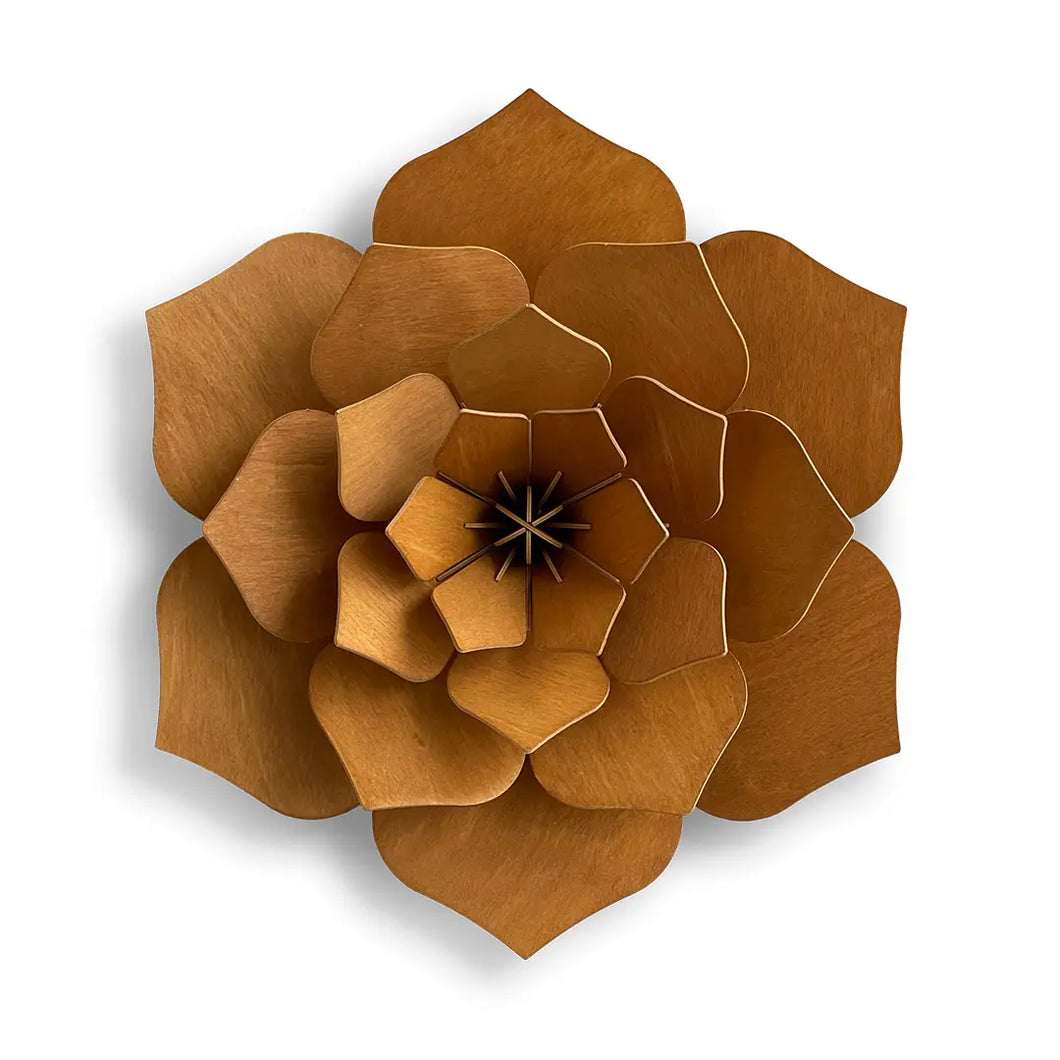 Holz-Blume 15cm