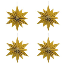 Deko Stern 10cm  4er Set