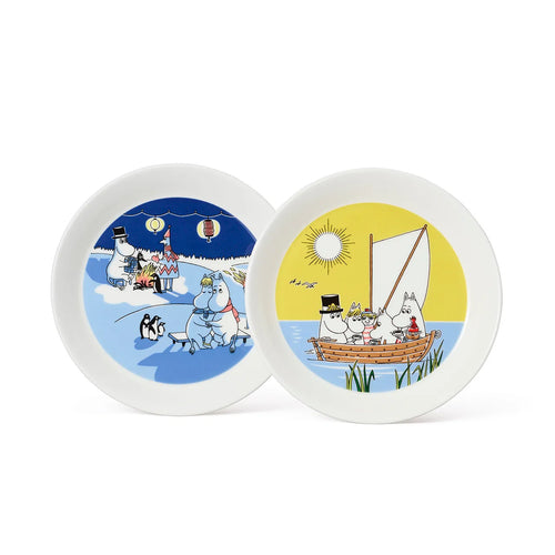 Teller-Set MOOMINS BONFIRE & SAILING