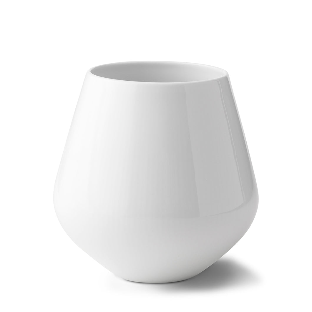 Vase WHITE FLUTED