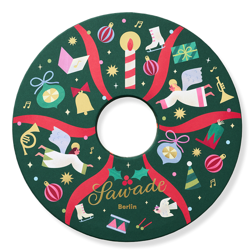 Pralinenschachtel ADVENTSKRANZ