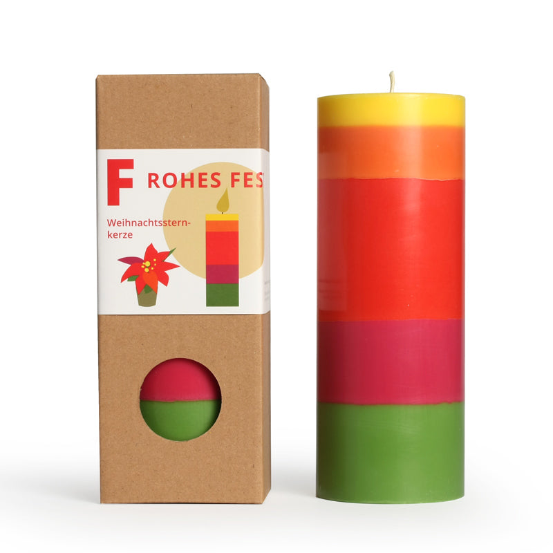 Kerze WEIHNACHTSSTERN