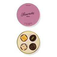 Pralinen Runddose