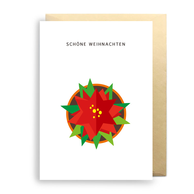 Karte WEIHNACHTSSTERN 3D – HARTOG · Nordisches Design seit 1936
